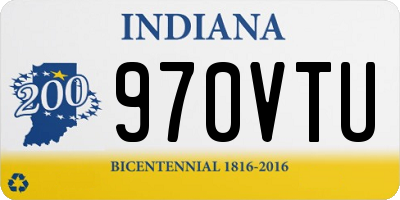 IN license plate 970VTU