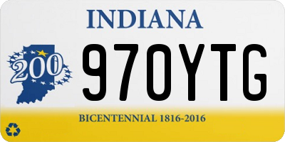 IN license plate 970YTG