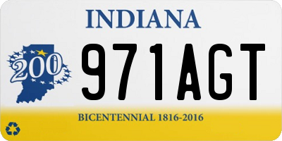 IN license plate 971AGT