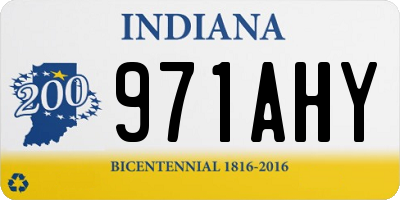 IN license plate 971AHY
