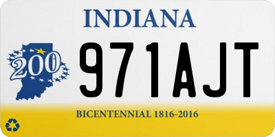 IN license plate 971AJT