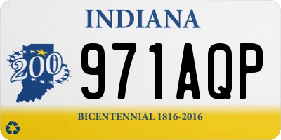 IN license plate 971AQP