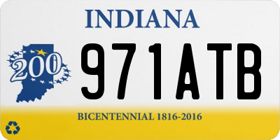 IN license plate 971ATB