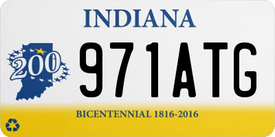 IN license plate 971ATG