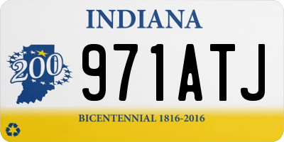 IN license plate 971ATJ
