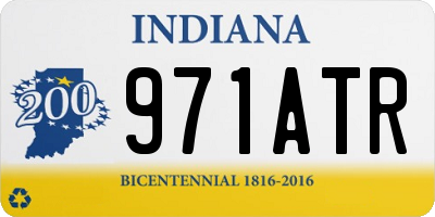 IN license plate 971ATR