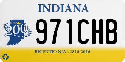 IN license plate 971CHB