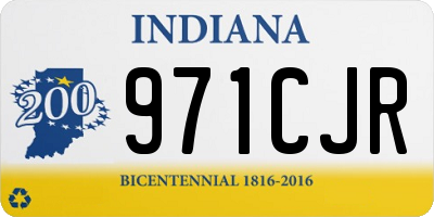 IN license plate 971CJR