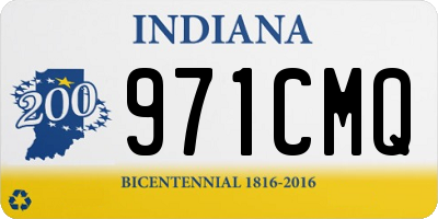 IN license plate 971CMQ