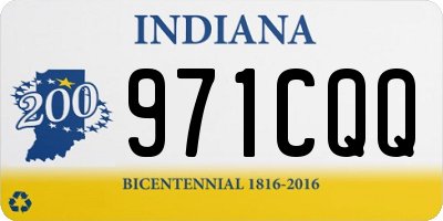 IN license plate 971CQQ