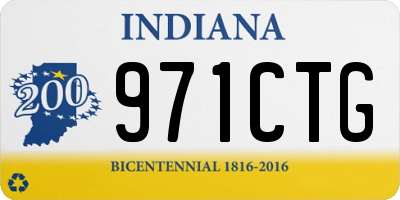 IN license plate 971CTG