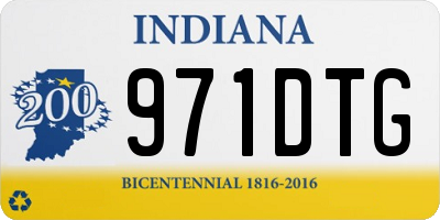 IN license plate 971DTG