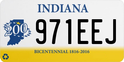 IN license plate 971EEJ