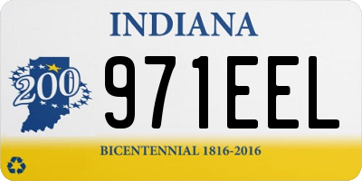 IN license plate 971EEL