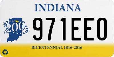 IN license plate 971EEO