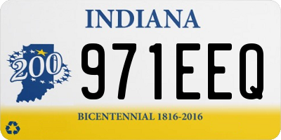 IN license plate 971EEQ