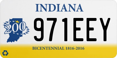 IN license plate 971EEY
