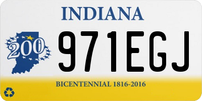IN license plate 971EGJ