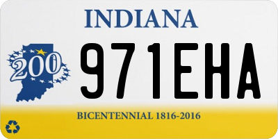 IN license plate 971EHA