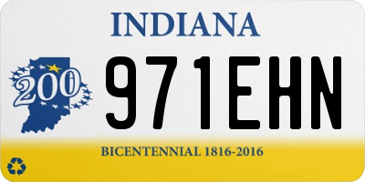 IN license plate 971EHN