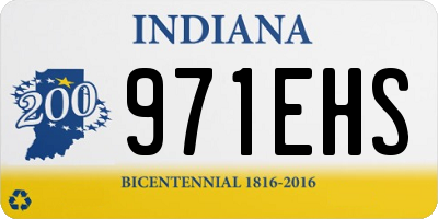 IN license plate 971EHS