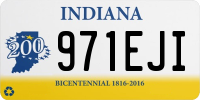 IN license plate 971EJI