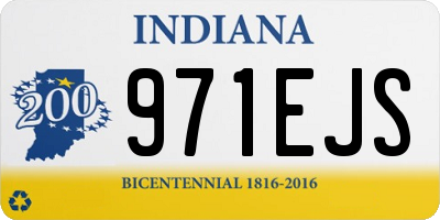 IN license plate 971EJS