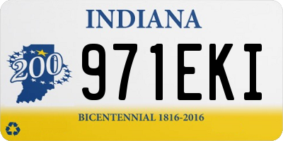 IN license plate 971EKI