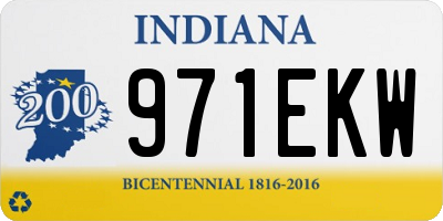 IN license plate 971EKW