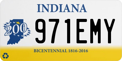 IN license plate 971EMY