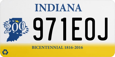 IN license plate 971EOJ