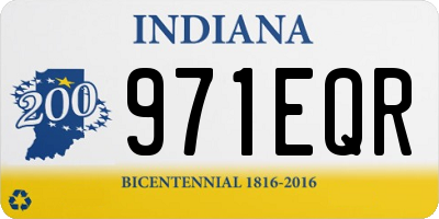 IN license plate 971EQR