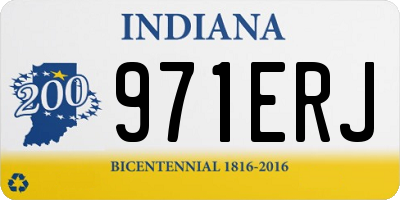 IN license plate 971ERJ