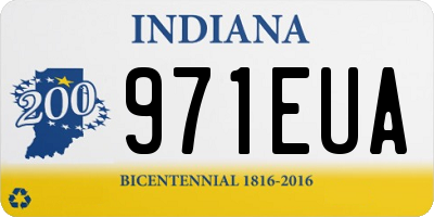 IN license plate 971EUA