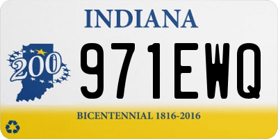 IN license plate 971EWQ