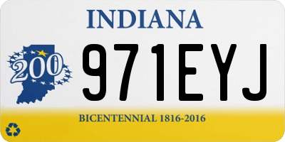 IN license plate 971EYJ