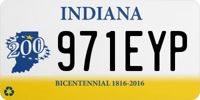 IN license plate 971EYP