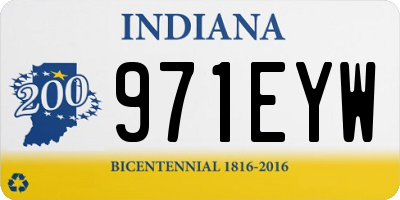 IN license plate 971EYW