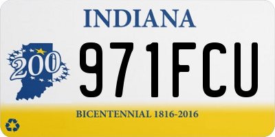 IN license plate 971FCU