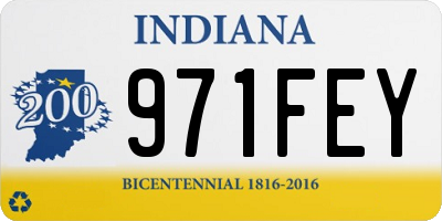 IN license plate 971FEY