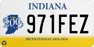 IN license plate 971FEZ