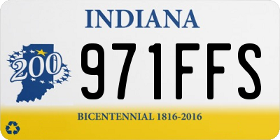 IN license plate 971FFS