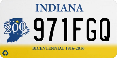 IN license plate 971FGQ
