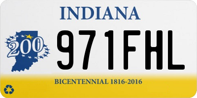 IN license plate 971FHL