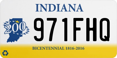 IN license plate 971FHQ