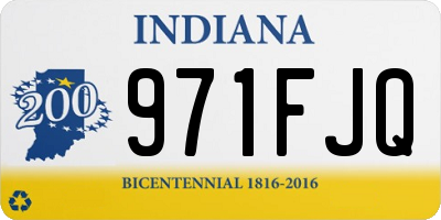 IN license plate 971FJQ