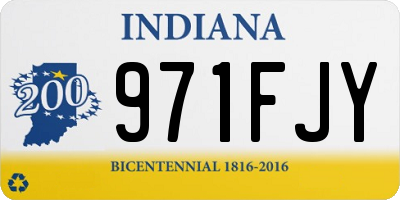 IN license plate 971FJY