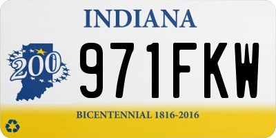 IN license plate 971FKW