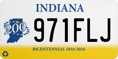 IN license plate 971FLJ