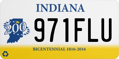 IN license plate 971FLU